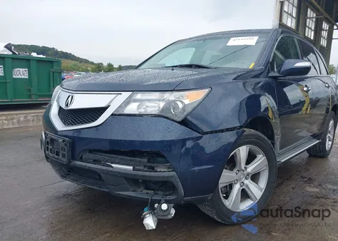 2010 Acura Mdx из США, поврежденный, VIN 2HNYD2H24AH524090